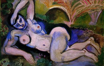  Fauvist Art Painting - The Blue Nude Souvenir of Biskra 1907 Fauvist